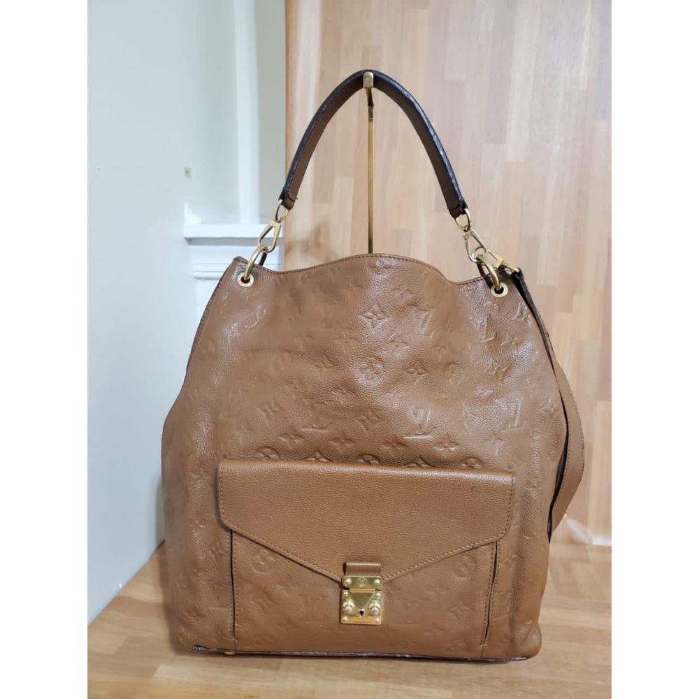 Authentic LOUIS VUITTON Empreinte Metis Havane